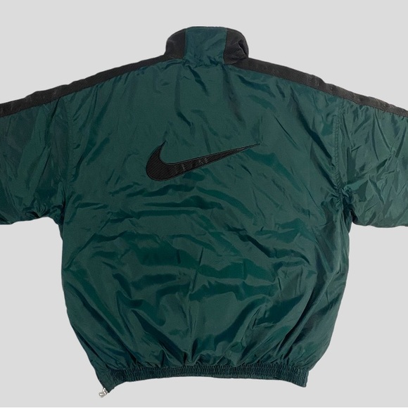 ⭐️ Vintage Nike green 1/4 Zip winter jacket - Picture 7 of 7